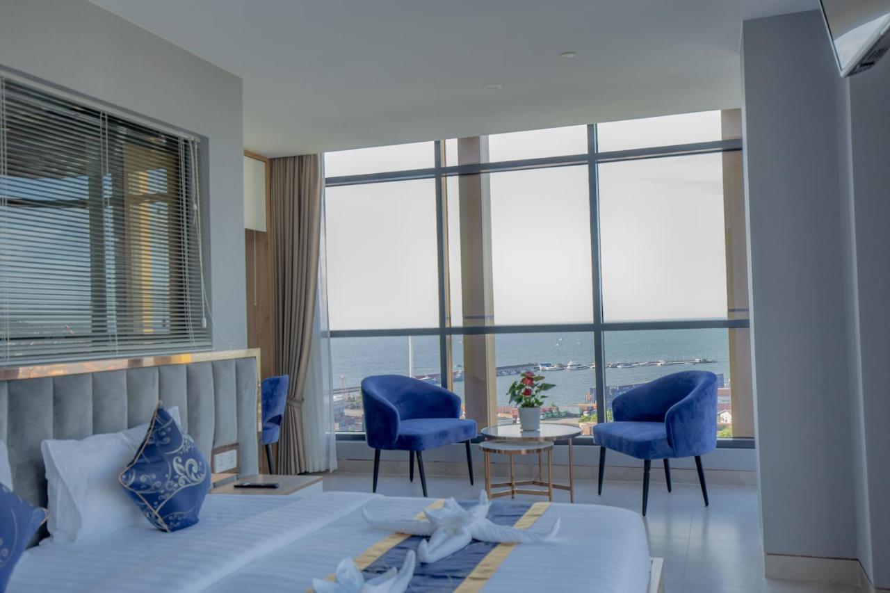 Seascape Palace Hotel Sihanoukville Bagian luar foto
